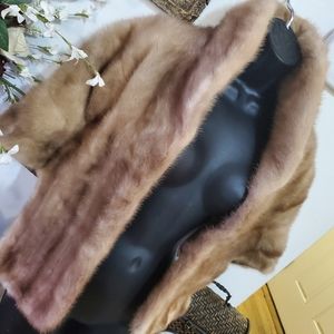 Clearfield royal pastel mink stole